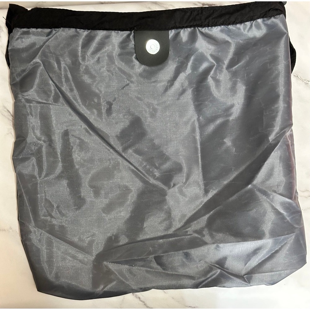 Lightweight Nylon Drawstring Shoulder Bag - Picture 6 of 6